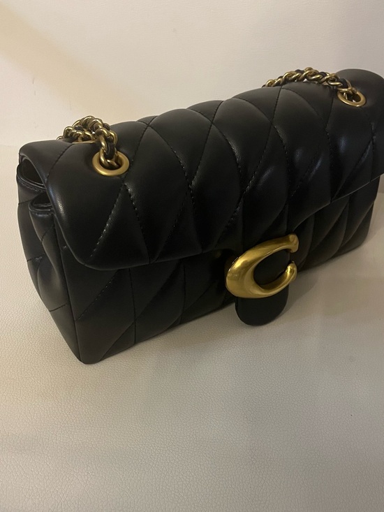 Coach Handbags - Coach Quilted Tabby Shoulder 26 -Black